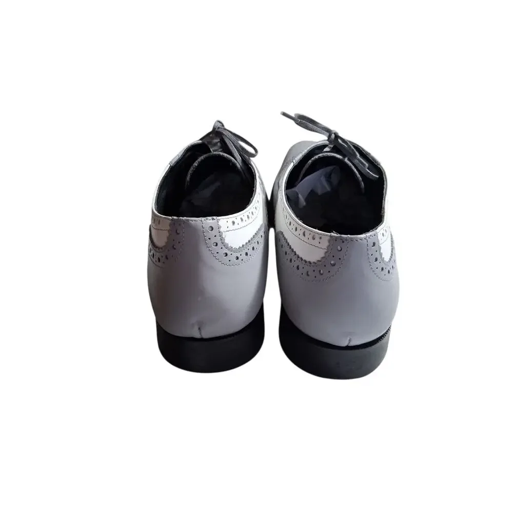 Girotti Handcrafted Leather Mens size 45 (12) Luxury Dress Career Oxford‎ Shoes